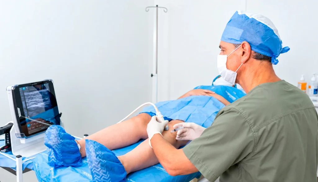 Medicina regenerativa para sanar una pierna